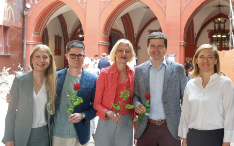 Katja Christ, Johannes Sieber, Claudia Baumgartner, David Wüest-Rudin und Esther Keller